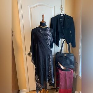 MICHAEL Michael Kors Asymmetrical hem  dress